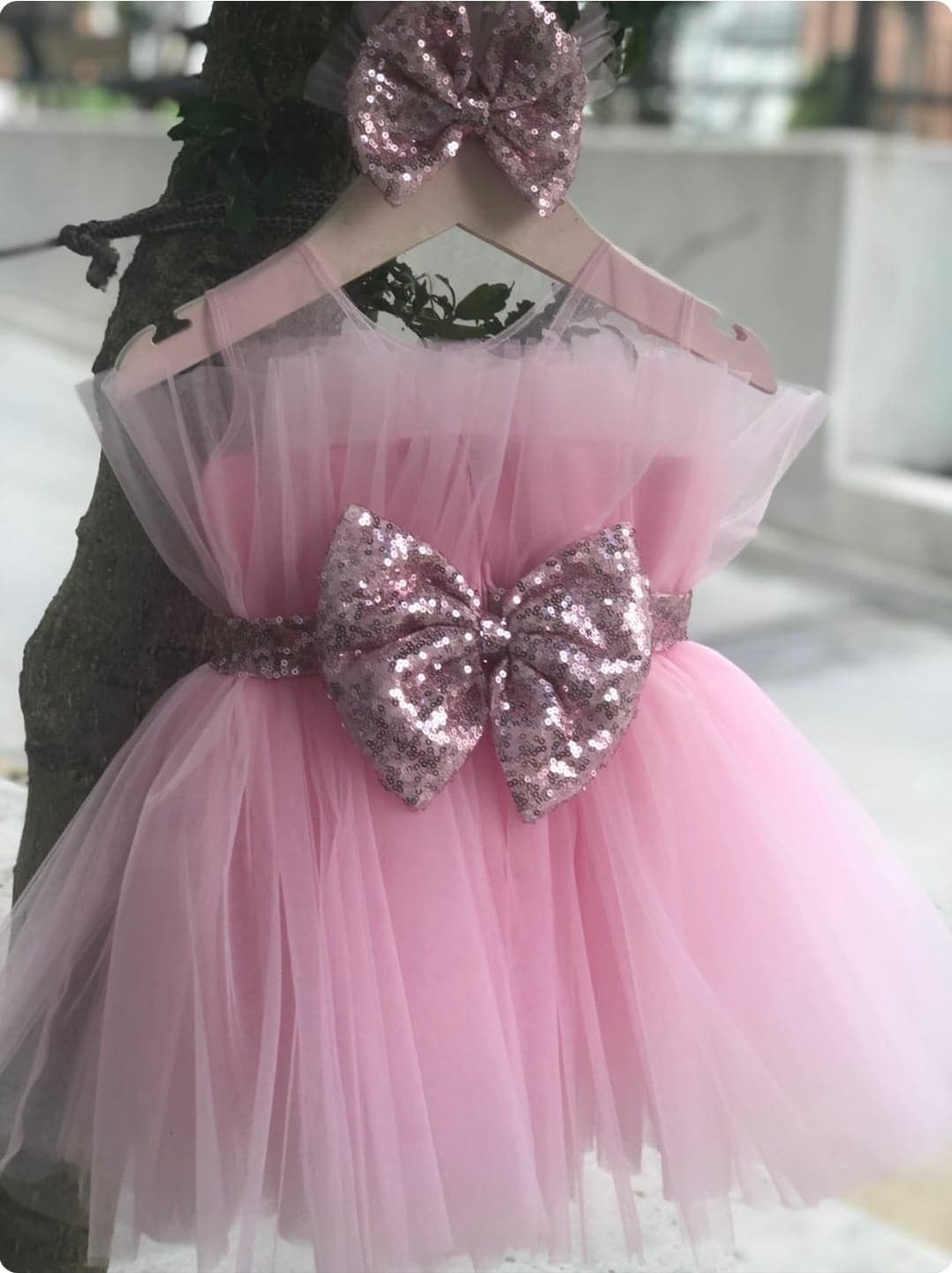 Vestido de algodón de azúcar