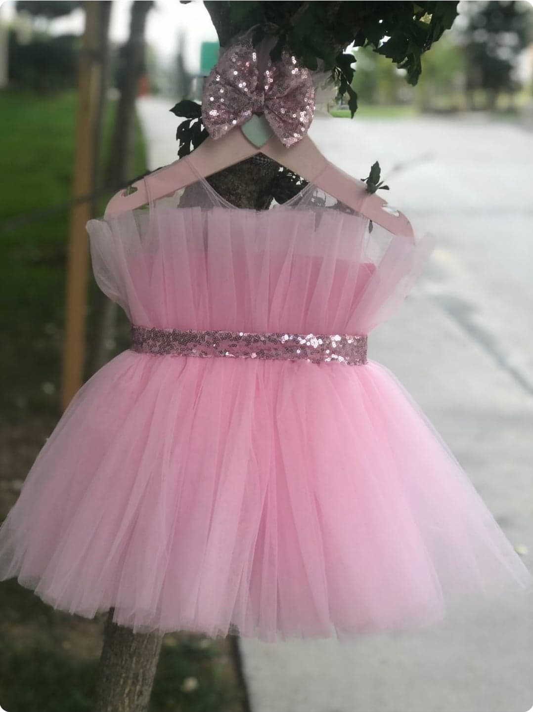 Vestido de algodón de azúcar