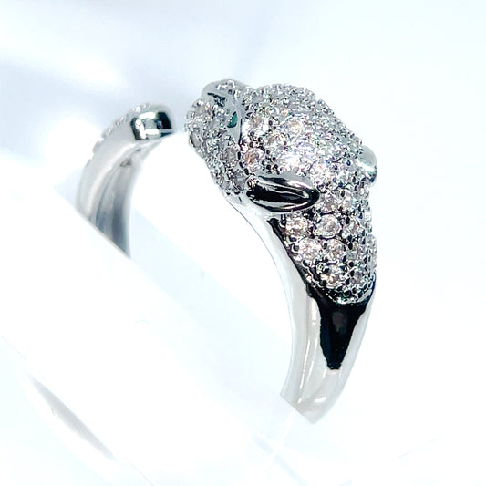Snow Leopard Ring