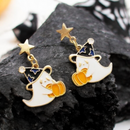 Pumpkin Ghosties Earrings