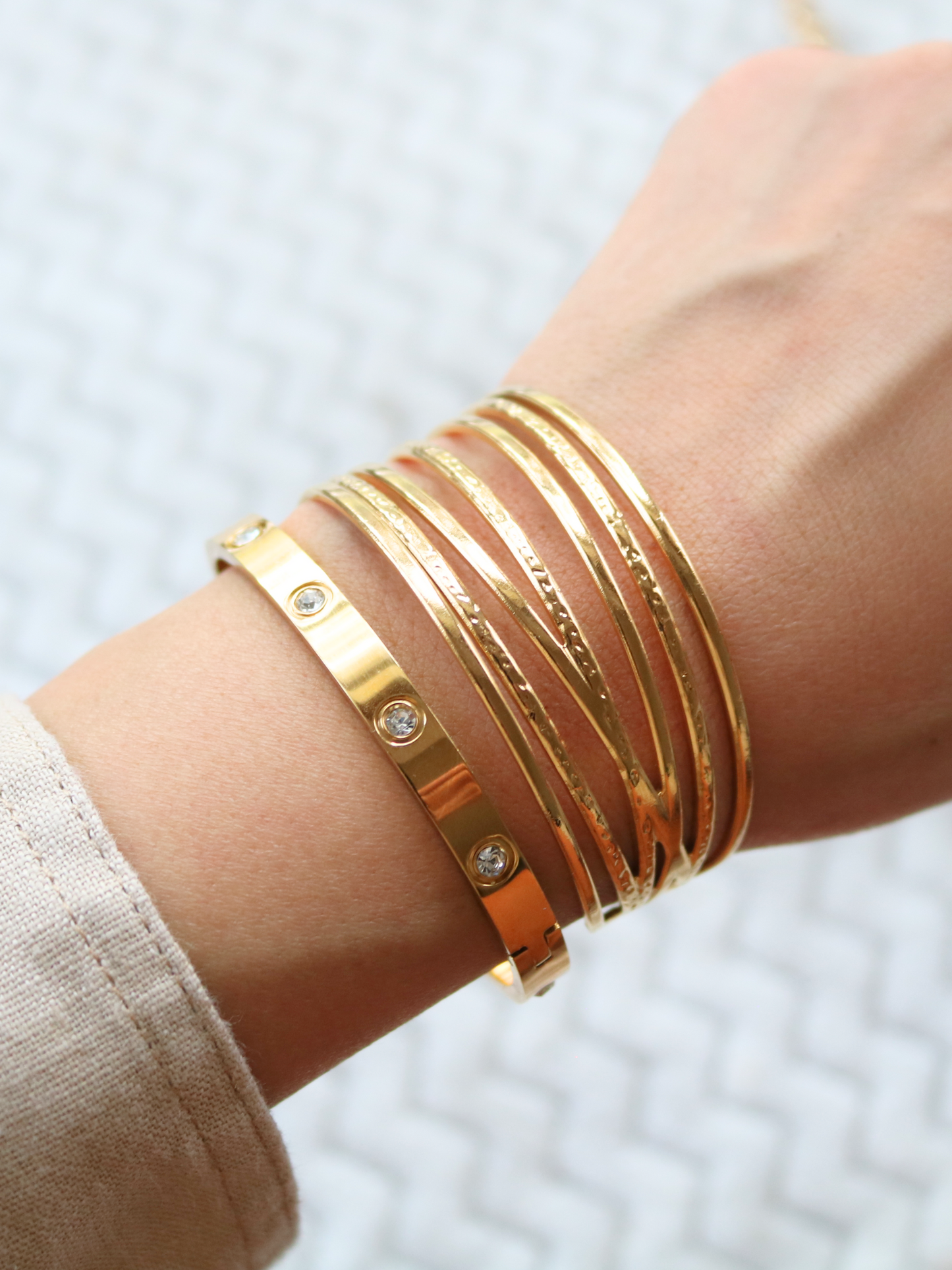 7 Layers Cuff Bracelet