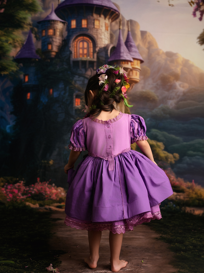 Lilac Rapunzel Dress