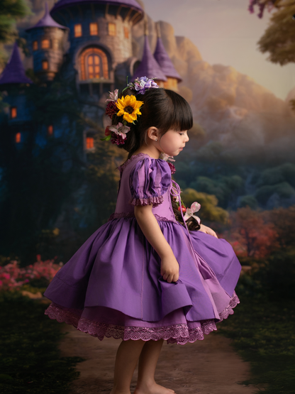 Lilac Rapunzel Dress