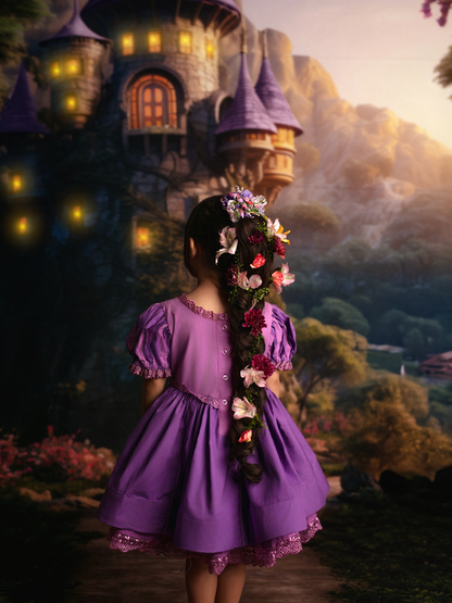 Lilac Rapunzel Dress