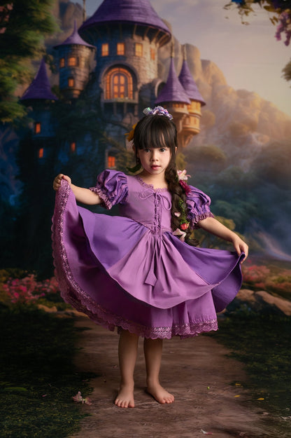 Lilac Rapunzel Dress