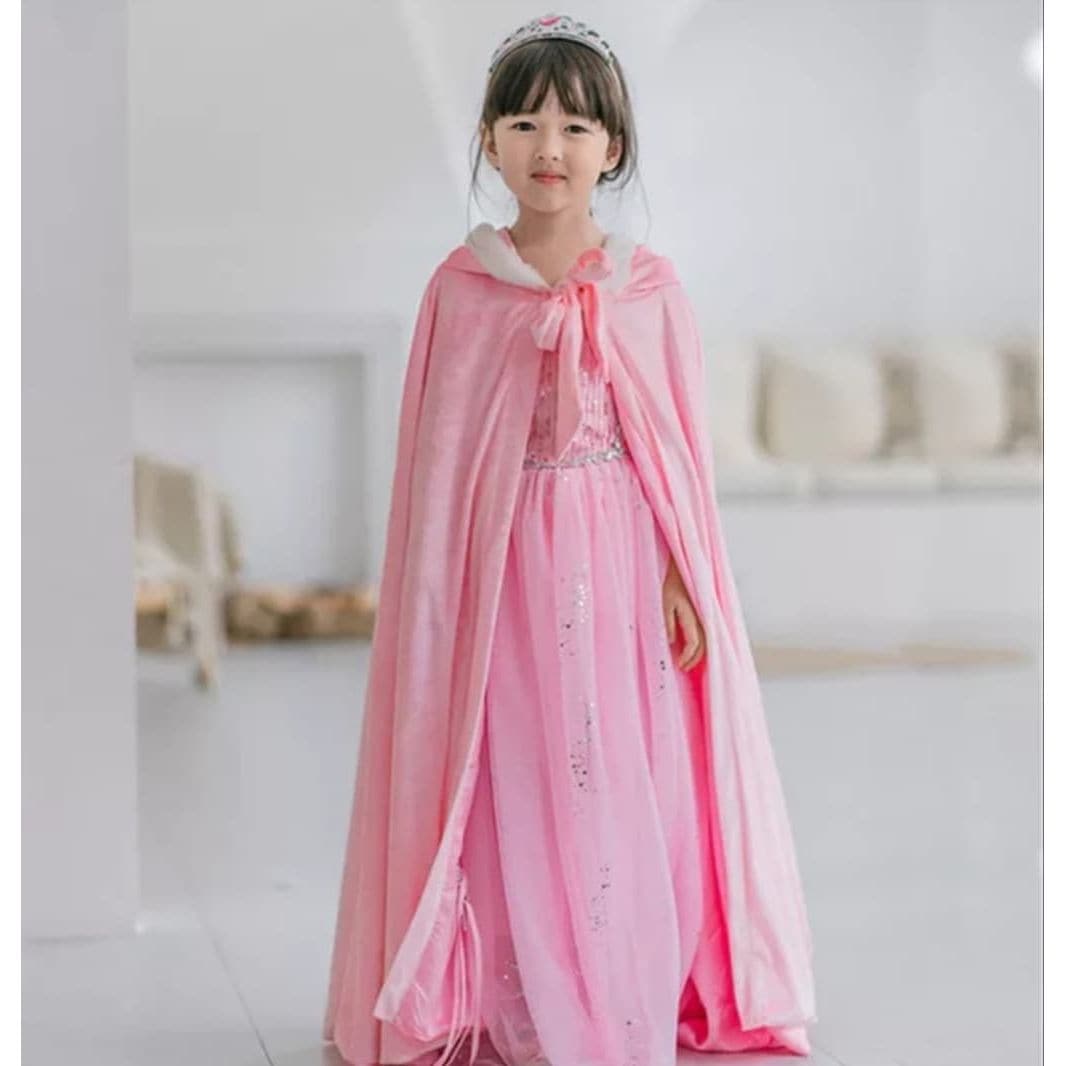 Special occasion pink lace dress with bow - Western By Zari