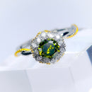Rosario Romance Ring - Peridot